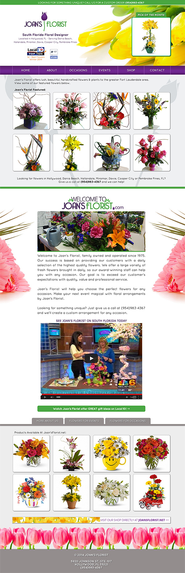 joans-florist-website-design
